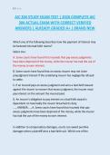AIC 304 STUDY EXAM TEST &vert; 2026 COMPLETE AIC &NewLine;304 ACTUAL EXAM WITH CORRECT VERIFIED &NewLine;ANSWERS &vert; ALREADY GRADED A&plus; &vert; BRAND NEW 