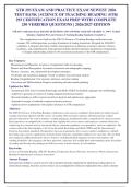 STR 293 Certification Exam 2026-2027 QUESTIONS AND ANSWERS ALREADY GRADED A&plus;&period; 100&percnt; Verified&NewLine;Solutions &vert; Updated Per Latest Science of Teaching Reading Standards &vert; Graded A&plus;