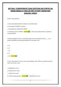QSP FINAL &vert;COMPREHENSIVE EXAM QUESTIONS AND VERIFIED ANSWERS&vert;GRADED A&plus;&vert;PASS ON FIRST ATTEMPT &vert;BRAND NEW 2026&sol;2027 UPDATE