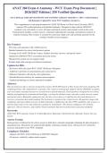 ANAT 260 Exam 4 2026-2027 QUESTIONS AND ANSWERS ALREADY GRADED A&plus;&period; 100&percnt; Verified Solutions&NewLine;with Rationales &vert; Updated Per Latest WCU Guidelines &vert; Graded A&plus;