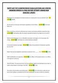 SWPPP QSP TEST&vert;COMPREHENSIVE EXAM QUESTIONS AND VERIFIED ANSWERS&vert;GRADED A&plus;&vert;PASS ON FIRST ATTEMPT &vert;BRAND NEW 2026&sol;2027 UPDATE