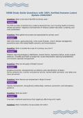 N588 Study Guide Questions with 100&percnt; Verified Answers Latest&NewLine;Update 2026&sol;2027