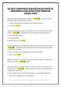 QSP SWPPP STUDY GUIDE &vert;COMPREHENSIVE EXAM QUESTIONS AND VERIFIED ANSWERS&vert;GRADED A&plus;&vert;PASS ON FIRST ATTEMPT &vert;BRAND NEW 2026&sol;2027 UPDATE