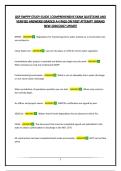 QSP SWPPP STUDY GUIDE &vert;COMPREHENSIVE EXAM QUESTIONS AND VERIFIED ANSWERS&vert;GRADED A&plus;&vert;PASS ON FIRST ATTEMPT &vert;BRAND NEW 2026&sol;2027 UPDATE