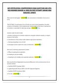 QSP CERTIFICATION BUNDLE &vert;COMPREHENSIVE EXAM QUESTIONS AND VERIFIED ANSWERS&vert;GRADED A &vert;PASS ON FIRST ATTEMPT &vert;BRAND NEW 2026&sol;2027 UPDATE