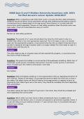N588 Quiz 8 and 9 Walden University Questions with 100&percnt;&NewLine;Verified Answers Latest Update 2026&sol;2027