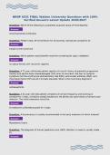 NRNP 6531 FINAL Walden University Questions with 100&percnt;&NewLine;Verified Answers Latest Update 2026&sol;2027