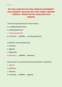 BYU FINAL EXAM GOVT-041-S003&colon; AMERICAN GOVERNMENT &NewLine;AND CITIZENSHIP  QUESTIONS WITH 100&percnt; CORRECT ANSWERS &NewLine;&vert; VERIFIED &vert; UPDATED &lpar;ACTUAL EXAM&rpar; 2026 LATEST &NewLine;VERSION&excl;&excl;