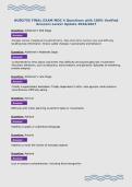 NUR2755 FINAL EXAM MDC 4 Questions with 100&percnt; Verified&NewLine;Answers Latest Update 2026&sol;2027