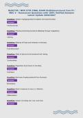 NUR2755 &sol; NUR 2755 FINAL EXAM Multidimensional Care IV &sol;&NewLine;MDC 4 - Rasmussen Questions with 100&percnt; Verified Answers&NewLine;Latest Update 2026&sol;2027