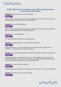 BUNDLE FOR NUR2755 EXAMS with  UPDATED Questions and 100&percnt; Correct Answers