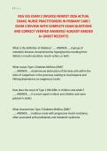 NSG 555 EXAM 2 &lpar;WILKES&rpar; NEWEST 2026 ACTUAL &NewLine;EXAM&vert; NURSE PRACTITIONERS IN PRIMARY CARE I &NewLine;EXAM 2 REVIEW WITH COMPLETE EXAM QUESTIONS &NewLine;AND CORRECT VERIFIED ANSWERS&sol; ALREADY GRADED &NewLine;A&plus; &lpar;MOST RECENT&excl;&excl;&rpar;