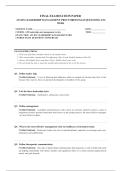 ATI RN  LEADERSHIP MANAGEMENT PROCTORED EXAM 55&plus; COMPLETE EXAM QUESTIONS AND ANSWERS 100&percnt; VERIFIED A&plus; GRADE ASSURED&excl;&excl;&excl;&excl;&excl; NEW LATEST UPDATE&excl;&excl;&excl;&excl;