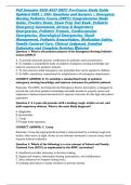 Fall Semester 2026&ndash;2027 ENPC Pre-Course Study Guide Updated 2026 &vert; 190&plus; Questions and Answers &vert; Emergency Nursing Pediatric Course &lpar;ENPC&rpar; Comprehensive Study Guide&comma; Practice Exam&comma; Exam Prep Test Bank&comma; Pediatric Emergency Assessment&comma; Airway & Respiratory E
