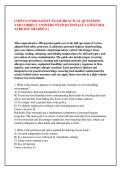 COSTCO FOOD SAFETY EXAM 200 ACTUAL QUESTIONS &NewLine;AND CORRECT ANSWERS WITH RATIONALE LATEST 2026 &NewLine;ALREADY GRADED A&plus;