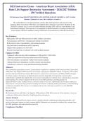 BLS Instructor Exam - American Heart Association &lpar;AHA&rpar;&NewLine;Basic Life Support Instructor Assessment - 2026&sol;2027 Edition- 250 Verified Questions