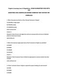 Virginia Licensing Laws & Regulations EXAM GAURANTEED PASS WITH&NewLine;100&plus;&NewLine;QUESTIONS 2026 CARRICULUM BASSED VERRIFIED TEST INSTANT PDF&NewLine;DOWNLOAD&NewLine;