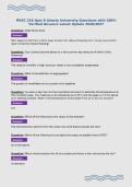 PHSC 210 Quiz 8 Liberty University Questions with 100&percnt;&NewLine;Verified Answers Latest Update 2026&sol;2027