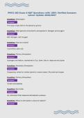 PHYS 203 Exam 4 NJIT Questions with 100&percnt; Verified Answers&NewLine;Latest Update 2026&sol;2027