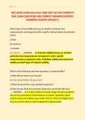 HRCI aPHR Certification Exam 2026&vert;2027 ACTUAL COMPLETE &NewLine;REAL EXAM QUESTIONS AND CORRECT ANSWERS &lpar;VERIFIED &NewLine;ANSWERS&rpar; ALREADY GRADED A