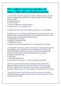 TNCC Updated Actual Exam Question and&NewLine;Answer &lpar;2026&sol;2027&rpar; &vert; Detailed Rationales