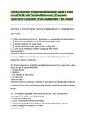 CWEA Collection Systems Maintenance Grade 2 Exam Actual 2024 with Detailed Rationales &vert; Complete Exam-Style Questions &vert; Pass Guaranteed &ndash; A&plus; Graded
