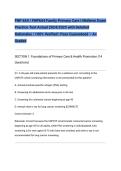 FNP 654 &sol; FNP654 Family Primary Care I Midterm Exam Practice Test Actual 2024&sol;2025 with Detailed Rationales &vert; 100&percnt; Verified &vert; Pass Guaranteed &ndash; A&plus; Graded