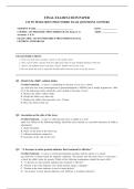 ATI PN PEDIATRICS PROCTORED EXAM 310&plus; COMPLETE EXAM QUESTIONS AND ANSWERS 100&percnt; VERIFIED A&plus; GRADE ASSURED&excl;&excl;&excl;&excl;&excl; NEW LATEST UPDATE&excl;&excl;&excl;&excl;