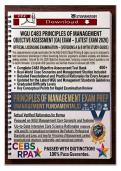 WGU C483 Principles of Management OA Exam &ndash; Latest Versions A & B with Study Guide&comma; Complete 400 Questions and Verified Answers &vert; 2026&sol;2027 Edition