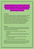 ATI RN Comprehensive Predictor 2026&ndash;2027 &NewLine;Latest Exam Study Guide with Comprehensive &NewLine;Practice Questions&comma; Verified Rationales and &NewLine;NCLEX Readiness Review