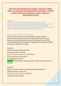 NSG 552 PSYCHOPHARMACOLOGY EXAMS &vert; 2026&sol;2027 VERIFIED &NewLine;MCQs &vert; 150 QUESTIONS AND ANSWERS WITH RATIONALES &vert; PMHNP &NewLine;CLINICAL KNOWLEDGE EXCELLENCE &vert;ALREADY GRADED A&plus; &NewLine;&vert;GUARANTEED SUCCESS
