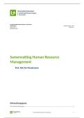 Samenvatting HRM &vert; Universiteit Antwerpen &vert; 2025&sol;26 &vert; Behaald punt&colon; 15&sol;20