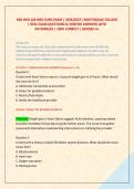 BSN HESI 266 MED SURG EXAM &vert; 2026&sol;2027&vert; NIGHTINGALE COLLEGE &NewLine;&vert; REAL EXAM QUESTIONS & VERIFIED ANSWERS WITH  &NewLine;RATIONALES &vert; 100&percnt; CORRECT &vert; GRADED A&plus;