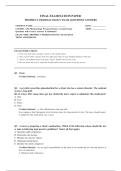 PROPHECY PHARMACOLOGY PROCTORED EXAM 300&plus; COMPLETE EXAM QUESTIONS AND ANSWERS 100&percnt; VERIFIED A&plus; GRADE ASSURED&excl;&excl;&excl;&excl;&excl; NEW LATEST UPDATE&excl;&excl;&excl;&excl;