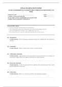 ATI RN LEADERSHIP MANAGEMENT PROCTORED EXAM 80&plus; COMPLETE EXAM QUESTIONS AND ANSWERS 100&percnt; VERIFIED A&plus; GRADE ASSURED&excl;&excl;&excl;&excl;&excl; NEW LATEST UPDATE&excl;&excl;&excl;&excl;