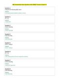 ABG interpretation Exam Questions with &lpar;Grade A&plus; Questions with Correct&NewLine;Answer