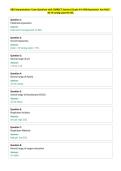 ABG Interpretations- Exam Questions with &lpar;Grade A&plus;&rpar;