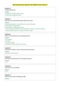 ABG Interpretation Exam Questions with &lpar;Grade A&plus; Questions with Correct&NewLine;Answers