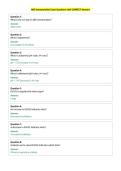ABG Interpretation 1 Questions with Correct Answers