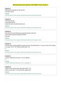 ABG Interpretation Exam Questions with &lpar;Grade A&plus; Questions with Correct&NewLine;Answers