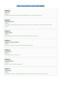 ACBIS pt&period;5 Exam Questions with Correct Answers