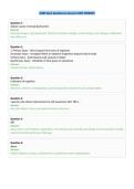 ACBIS Exam Questions with Correct Answers