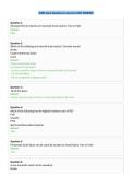 ACBIS Exam Questions with Correct Answers