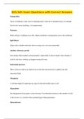 GCU 631 Exam Questions with Correct Answers