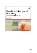 TEST BANK FOR Medical-Surgical Nursing&colon; Concepts and Practice 6th Edition by Holly K&period; Stromberg ISBN&colon; 978-0443121029 COMPLETE GUIDE ALL CHAPTERS COVERED WITH RATIONALES 100&percnt; VERIFIED A&plus; GRADE ASSURED&excl;&excl;&excl;&excl;&excl;&excl;NEW LATEST UPDATE&excl;&excl;&excl;&excl;&excl;&excl;