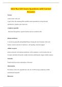 GCU Nur 631 Exam Questions with Correct&NewLine;Answers