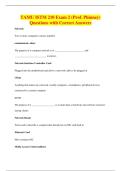 TAMU ISTM 210 Exam 2 &lpar;Prof&period; Phinney&rpar;&NewLine;Questions with Correct Answers