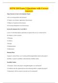 UNDLE OF ISTM 210 WITH QUESTIONS WITH 100&percnt; CORRECT ANSWERS