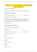 BUNDLE OF ISDS 3001 WITH QUESTIONS WITH 100&percnt; CORRECT ANSWERS
