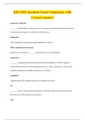 KIN 2501 Jacobsen Exam 3 Questions with&NewLine;Correct Answers